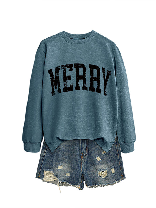 Letter Autumn And Winter Sweater Girl