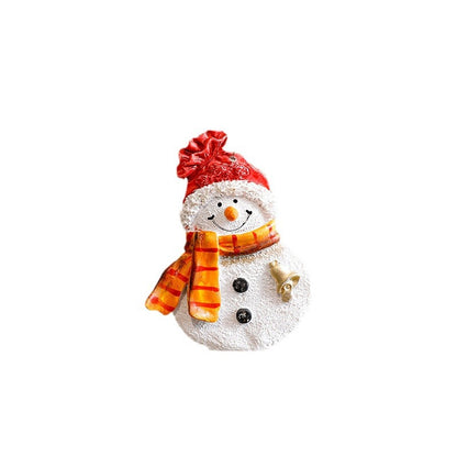 Christmas Decorations Elderly Snowman Gingerbread Man Small Pendant