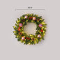 Christmas wreath rattan 30/40/50/60cm Christmas decoration wreath door hanging scene